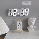 Reloj de Pared Digital LED 3D: Diseño Innovador y Elegante