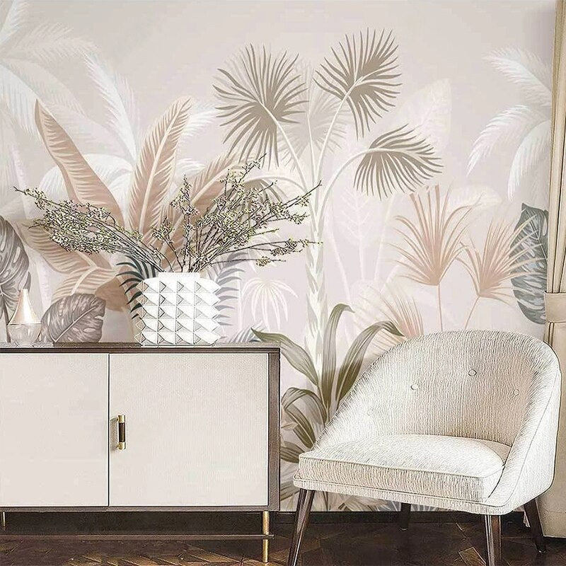 3D Plants Design - Tropical Wallpaper Murals