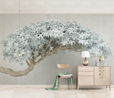 Papier peint mural à thème élégant d'arbre 3D - Designs exquis