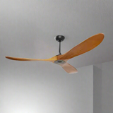 Antique Wooden Blades Large Fan Remote Controlled (2024 Edition) - GraffitiWallArt