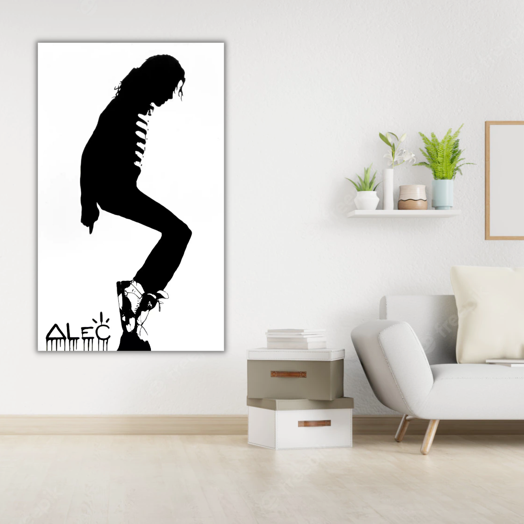 Alec Monopoly Art: Michael Jackson Poster