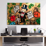 Alec Monopoly Man Deed: Authentic Artwork for Collectors