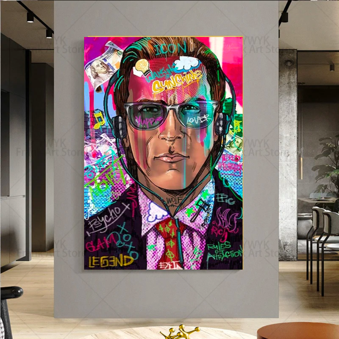 American Psycho: Patrick Bateman Poster - Classic Cult Film