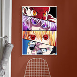 Anime Eyes Hunter x Hunter Poster: Art Print for Fans