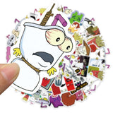 Aqua Teen Hunger Force Stickers Quirky Collectibles