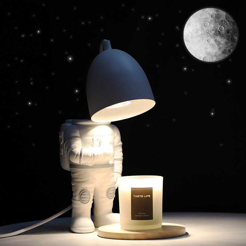 Astronaut Dimmable Table Lamp for Kids Room