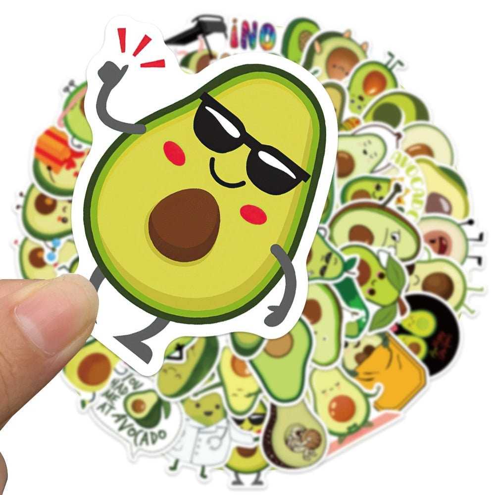 Avocado Stickers Pack | Famous Bundle Stickers | Waterproof Bundle Stickers