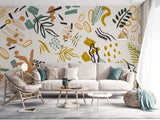 Bohemian Shapes Wallpaper Mural Transform Your Space