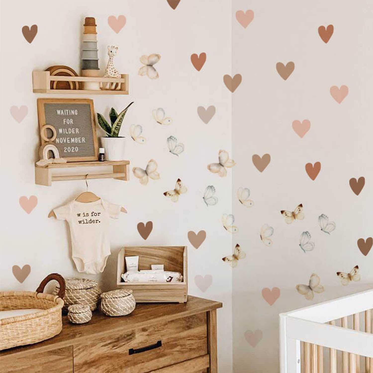 Boho Butterfly Wall Stickers: Vibrant Decor