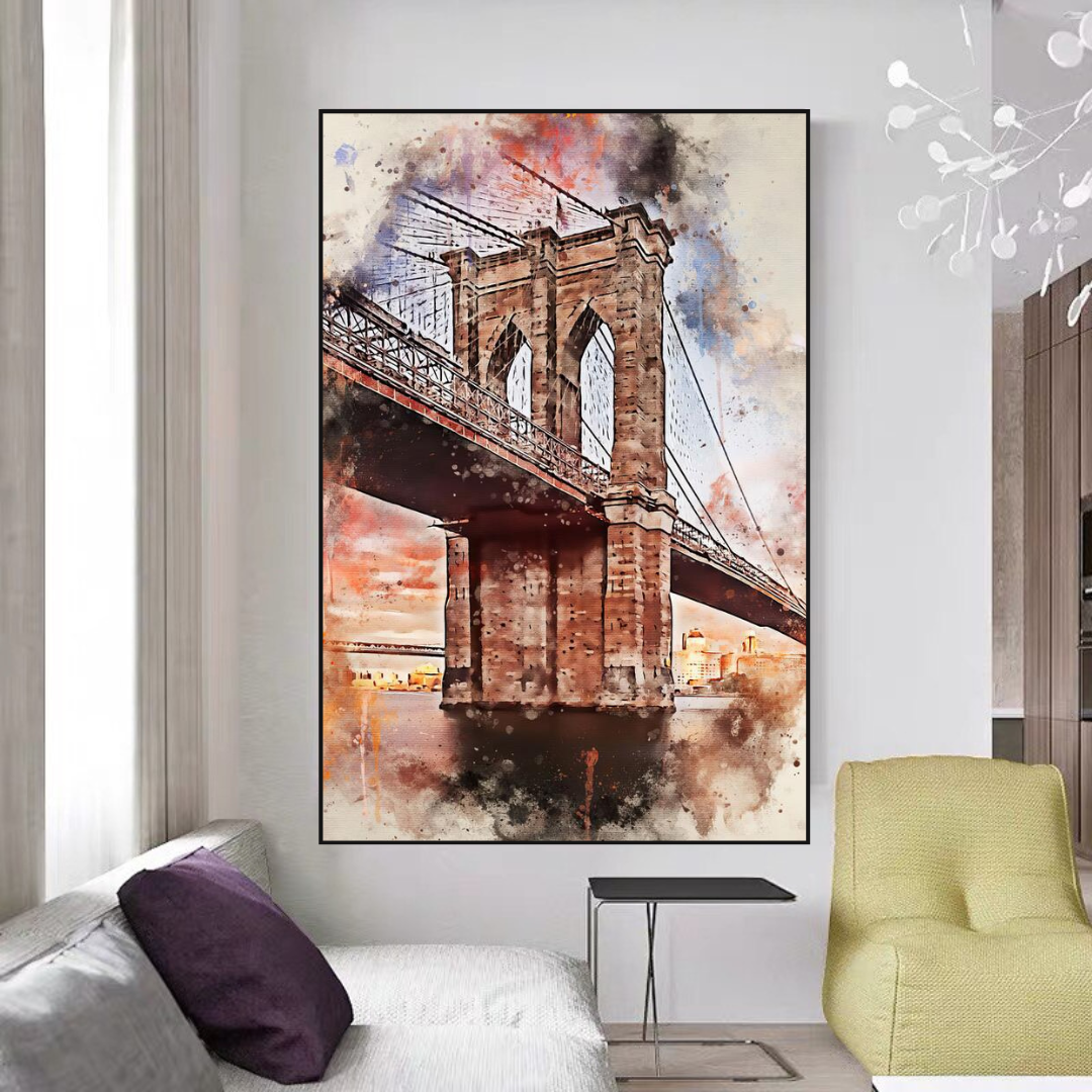 Brooklyn Bridge Poster – Stunning Artwork for Your Walls