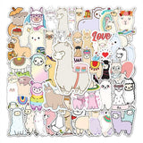 Cartoon Alpaca Stickers Pack | Famous Bundle Stickers | Waterproof Bundle Stickers