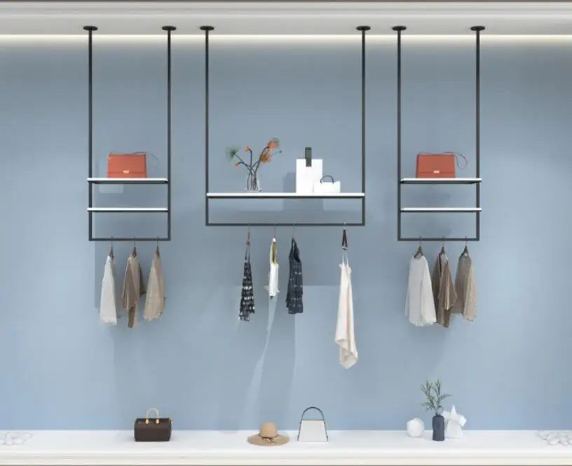 Clothing Display Rack Wall Suspender