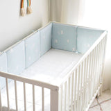 Ensemble de literie pour chambre d'enfant en coton, 6 pièces, lit bébé, pare-chocs, Combo