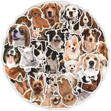 Cute Dog Animal Stickers Pack | Famous Bundle Stickers | Waterproof Bundle Stickers