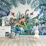 Dinosaur Theme Wallpaper - Perfect for Kids' Bedrooms