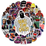 East West Coast Rap Singer Stickers Pack | Famous Bundle Stickers | Waterproof Bundle Stickers