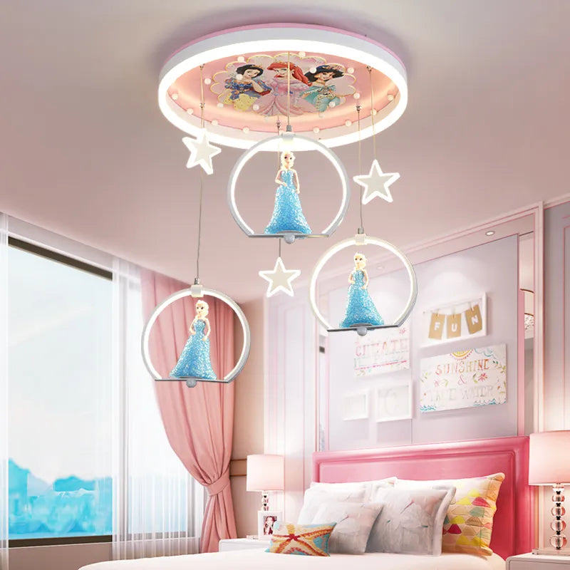 Elsa Girls Room Lighting - Kids Nursery Lighting