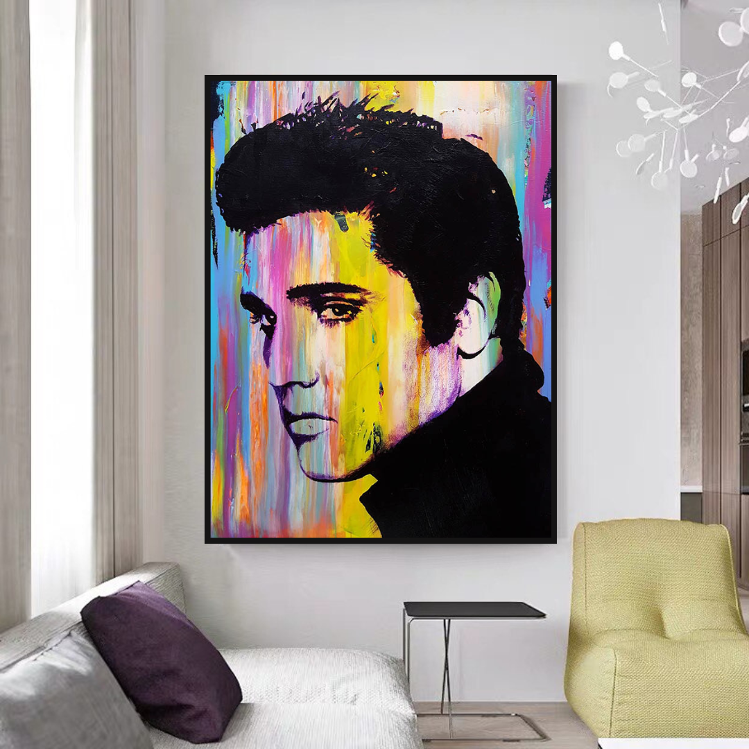 Elvis Presley Poster: Stunning Artwork of the King!