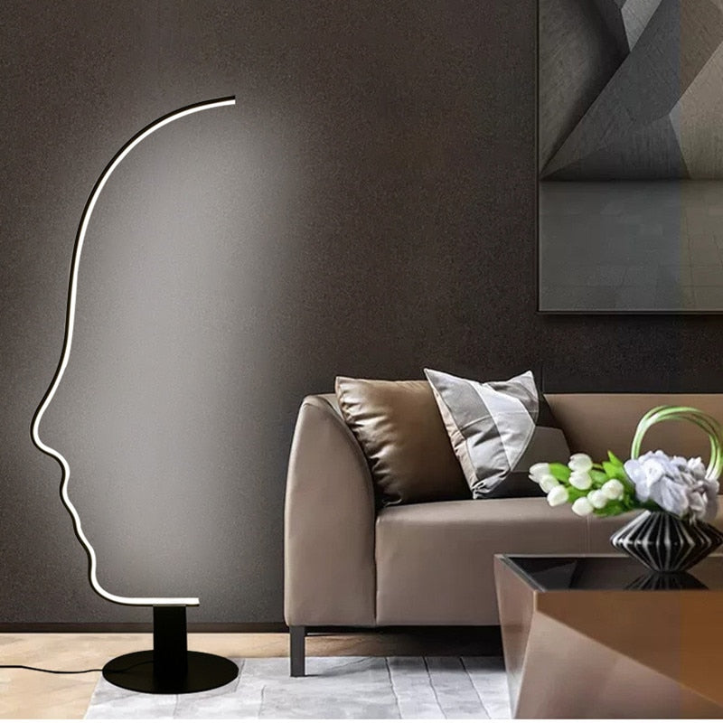 Face Arch Lamp - Illuminate Your Space with Style