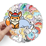 Cartoon Animal Stickers Pack | Famous Bundle Stickers | Waterproof Bundle Stickers