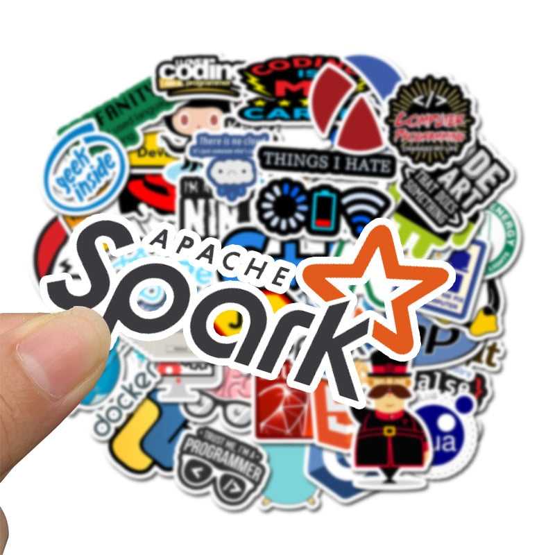 Programming 50 Stickers Pack | Famous Bundle Stickers | Waterproof Bundle Stickers