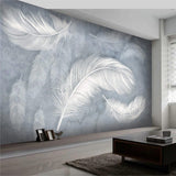 Feather Wallpaper for Home Wall Decor