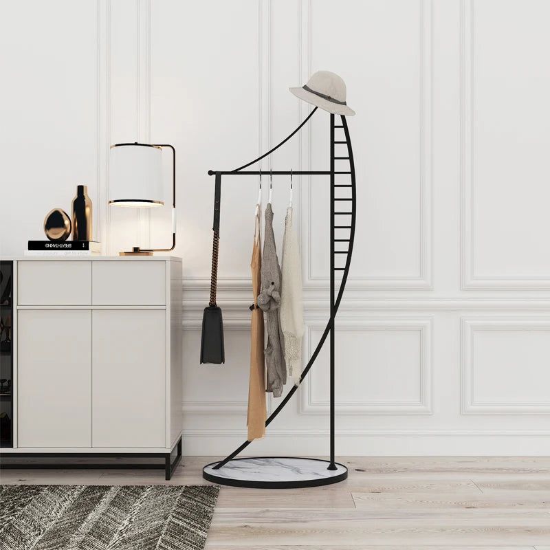 Floor Standing Spiral Storage Entrance Coat Rack