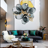 Foyer Lustre Glass Balls Chandelier - Exquisite Lighting