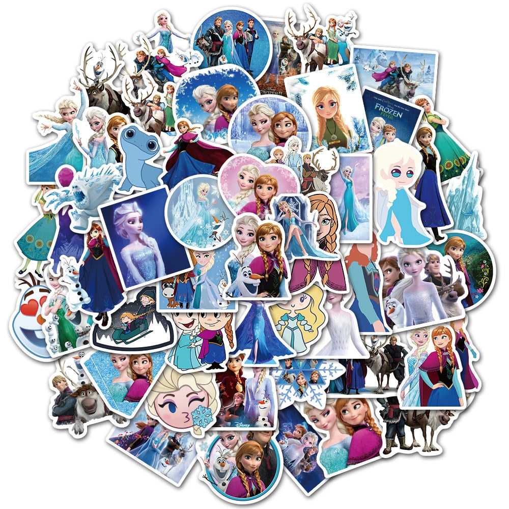 Frozen Stickers Pack | High-Quality Frozen-themed Stickers