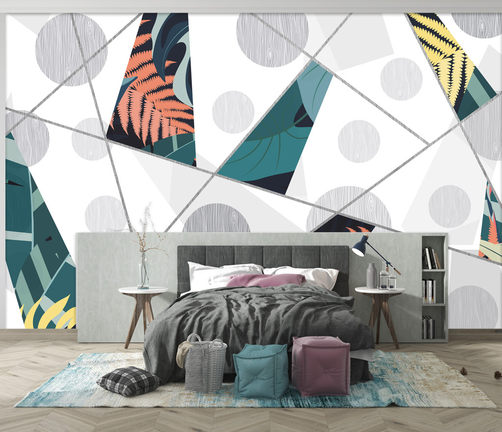 Geometric Circle Wallpaper Murals Transform Your Space