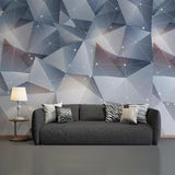 Geometric Shapes Wallpaper for Home Wall Decor