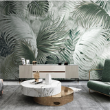 Green Haven Living Room Wall Mural