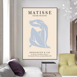 Henri Matisse Cut-out papers Canvas Wall Art