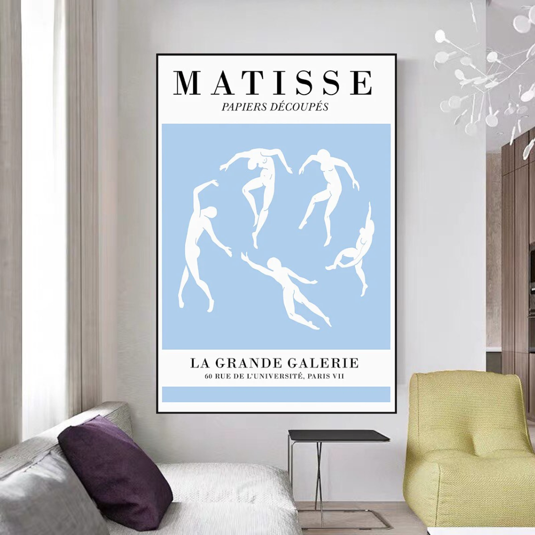 Henri Matisse La Grande Galerie Canvas Wall Art - Exclusive!