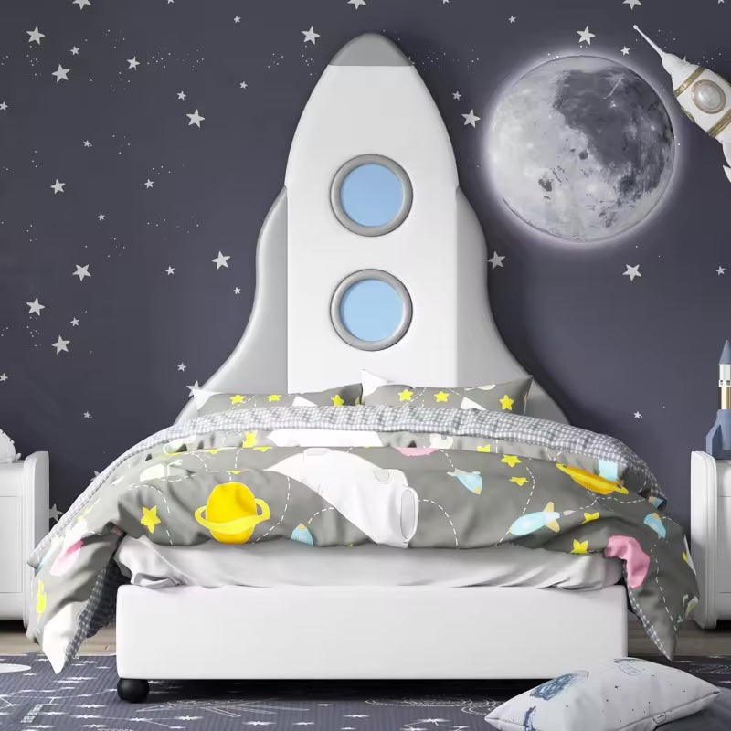 Astronaut Space Design Kids Bed - Perfect Room Decor