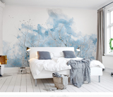 In the blue Tree Wallpaper Murals