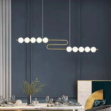 Lustre suspendu pour îlot de cuisine Jewel Globes