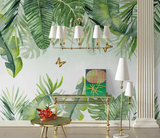 Jungle leafs Wallpaper Murals