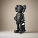 KAWS Share Black Statue Sculpture - GraffitiWallArt