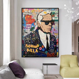 Karl Lagerfeld Poster: Authentic Art for Fashion Lovers