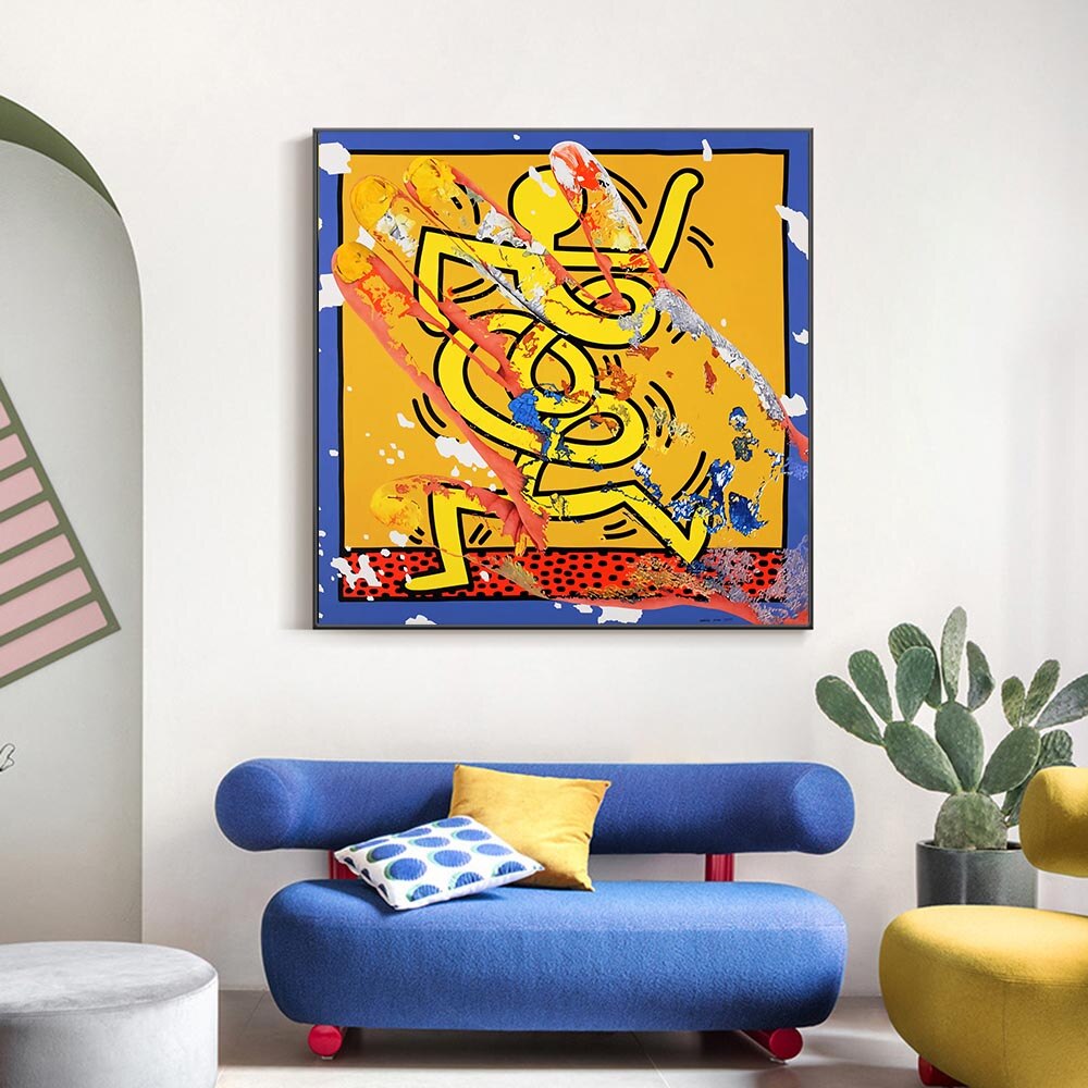 Keith Haring Canvas Wall Art: Vibrant, Iconic Designs