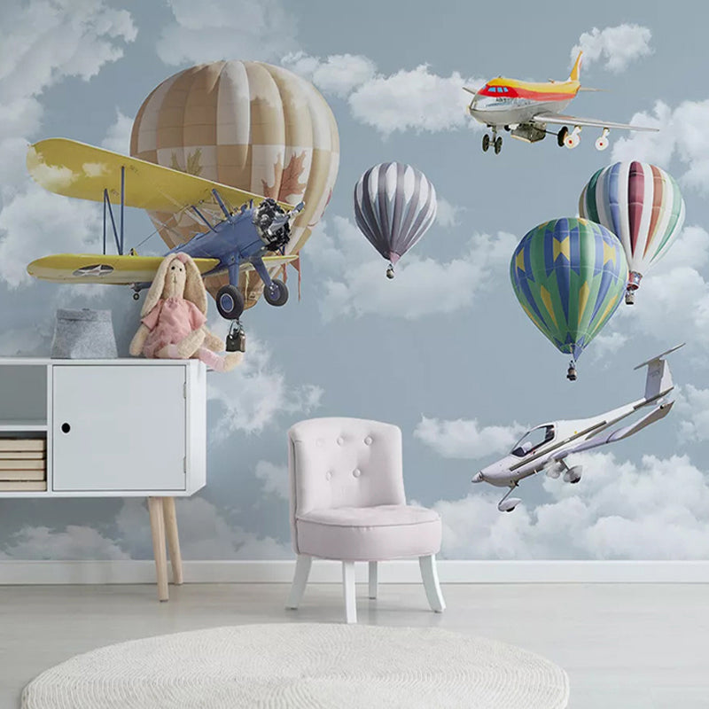 Kids Air Balloon Wallpaper - Create an Enchanting Space