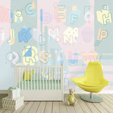 Kids Learning ABCD Nursery Wallpaper - Enhance Learning