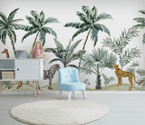 Kids Room Jungle Safari Wallpaper Murals