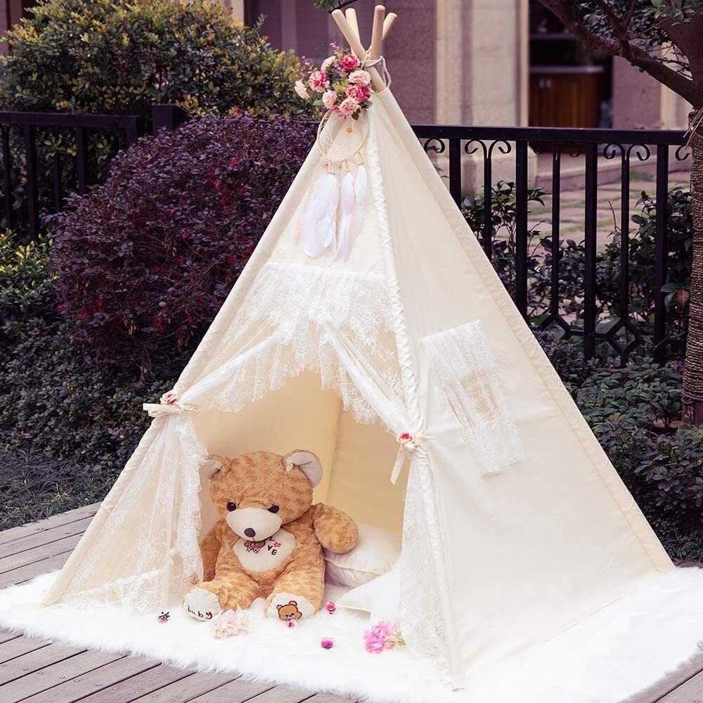 Kids Teepee Tent Playhouse Fun and Imaginative Play