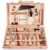 Kids Toolbox Set | Kids Woodworking Box | Wooden Play Set Gift