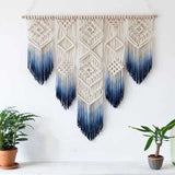 Bohemian Tapestry for Wall | Large Fiber Art Macrame for Wall | Living Room Wall Hanging Decor