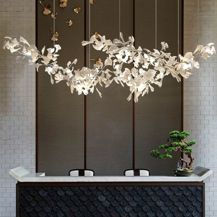 Leaf Chandelier: Stunning Lighting Fixture