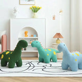 Little Dinosaur Stool Porch - Whimsical Wooden Comfort