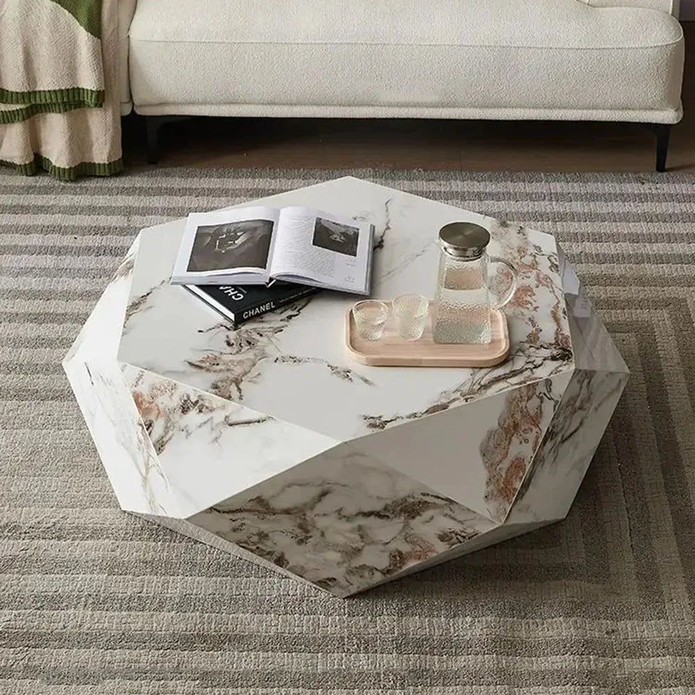 Marble Diamond Designer Coffee Table